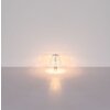 Gixi Lampe à poser Luminaires Globo Lighting LED Chrome, Transparent, 1 lumière