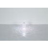 Gixi Lampe à poser Luminaires Globo Lighting LED Argenté, Transparent, 1 lumière, Changeur de couleurs