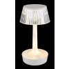 Lucio Lampe à poser Luminaires Globo Lighting LED Blanc, 1 lumière