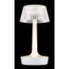 Lucio Lampe à poser Luminaires Globo Lighting LED Blanc, 1 lumière