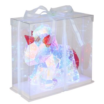 Brondar Lampe à poser Luminaires Globo Lighting LED Transparent, 1 lumière