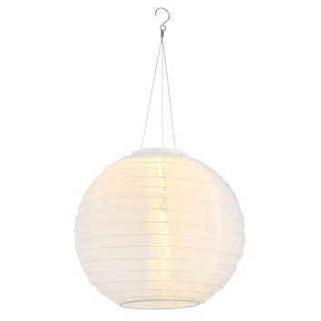 Solar Lampe solaire Luminaires Globo Lighting LED Blanc, 1 lumière
