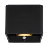 Veronika Applique murale Luminaires Globo Lighting LED Noir, 1 lumière, Détecteur de mouvement