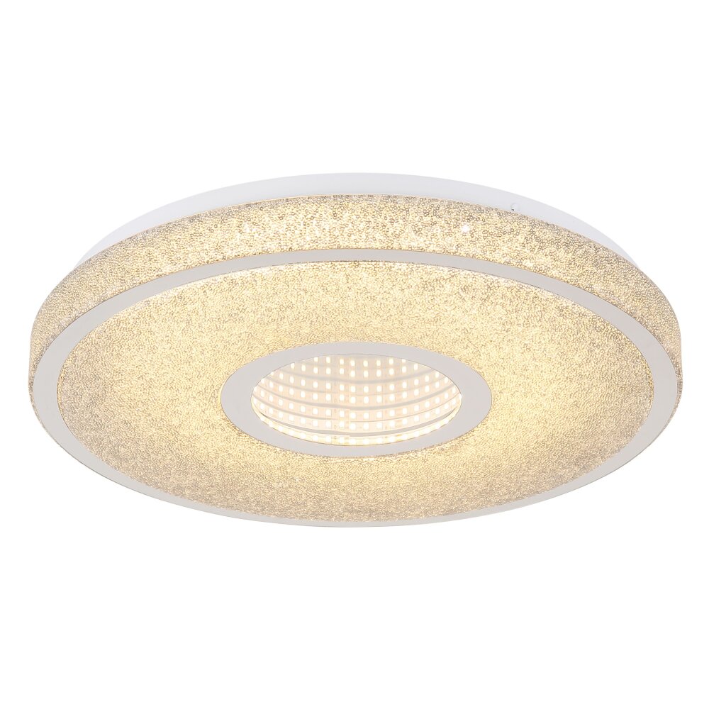 Astania Plafonnier Luminaires Globo Lighting LED Chrome, Blanc, 1 lumière main product photo