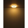 Astania Plafonnier Luminaires Globo Lighting LED Chrome, Blanc, 1 lumière