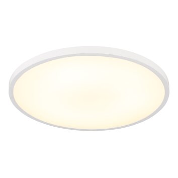 Nielsen Plafonnier Luminaires Globo Lighting LED Blanc, 1 lumière