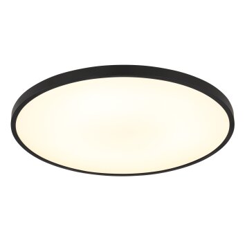 Nielsen Plafonnier Luminaires Globo Lighting LED Noir, 1 lumière
