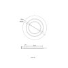 Jayden Plafonnier Luminaires Globo Lighting LED Anthracite, 1 lumière