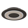 Jayden Plafonnier Luminaires Globo Lighting LED Noir, 1 lumière