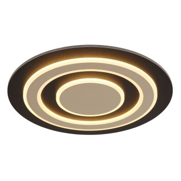 Jayden Plafonnier Luminaires Globo Lighting LED Noir, 1 lumière