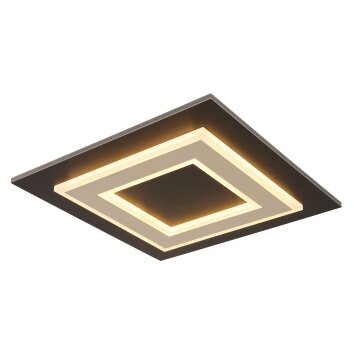 Jayden Plafonnier Luminaires Globo Lighting LED Noir, 1 lumière