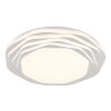Flordelis Plafonnier Luminaires Globo Lighting LED Blanc, 1 lumière