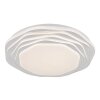 Flordelis Plafonnier Luminaires Globo Lighting LED Blanc, 1 lumière