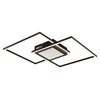 Saunders Plafonnier Luminaires Globo Lighting LED Noir, 1 lumière, Télécommandes