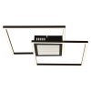 Saunders Plafonnier Luminaires Globo Lighting LED Noir, 1 lumière, Télécommandes