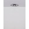 Saunders Plafonnier Luminaires Globo Lighting LED Noir, 1 lumière, Télécommandes