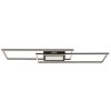 Saunders Plafonnier Luminaires Globo Lighting LED Noir, 1 lumière, Télécommandes