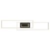 Saunders Plafonnier Luminaires Globo Lighting LED Noir, 1 lumière, Télécommandes