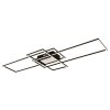 Saunders Plafonnier Luminaires Globo Lighting LED Noir, 1 lumière, Télécommandes