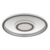Cara Plafonnier Luminaires Globo Lighting LED Gris, Argenté, 1 lumière