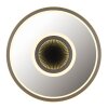 Cara Plafonnier Luminaires Globo Lighting LED Gris, Argenté, 1 lumière