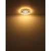 Cara Plafonnier Luminaires Globo Lighting LED Gris, Argenté, 1 lumière