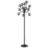 Riha Lampadaire Luminaires Globo Lighting Noir, 12 lumières