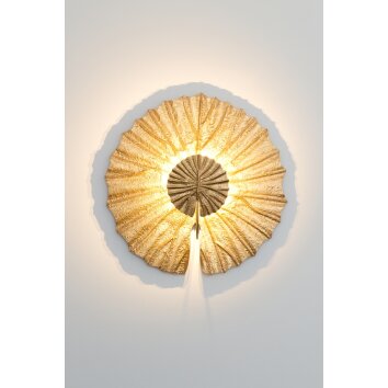Plafonnier Holländer SESAM LED Or, 2 lumières