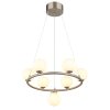Riha Suspension Luminaires Globo Lighting Blanc, 7 lumières