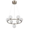 Riha Suspension Luminaires Globo Lighting Blanc, 7 lumières
