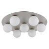 Riha Plafonnier Luminaires Globo Lighting Nickel mat, 7 lumières