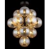 Conor Plafonnier Luminaires Globo Lighting Noir, 13 lumières