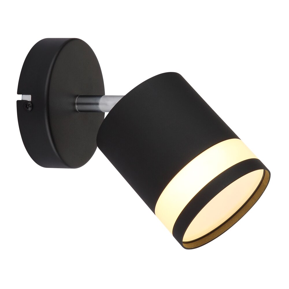 und Plafonnier, Spot de plafond, Applique murale, Spot mural Luminaires Globo Lighting Noir, 1 lumière main product photo