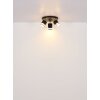 Lucero Plafonnier Luminaires Globo Lighting Noir, 3 lumières