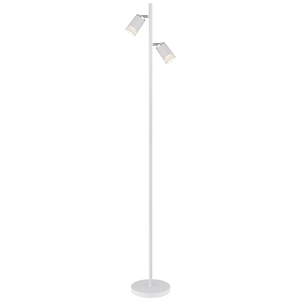 Korben Lampadaire Luminaires Globo Lighting Blanc, 2 lumières main product photo