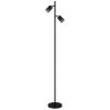 Korben Lampadaire Luminaires Globo Lighting Noir, 2 lumières
