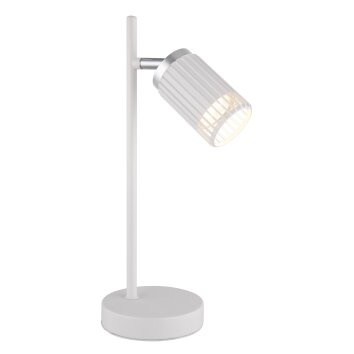 Korben Lampe à poser Luminaires Globo Lighting Blanc, 1 lumière