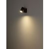 und Plafonnier, Spot de plafond, Applique murale, Spot mural Luminaires Globo Lighting Brun foncé, Noir, 1 lumière