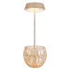 Wanda Lampe à poser Luminaires Globo Lighting LED Ambre, 1 lumière