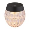 Wanda Lampe à poser Luminaires Globo Lighting LED Fumée, 1 lumière