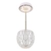 Wanda Lampe à poser Luminaires Globo Lighting LED Transparent, 1 lumière