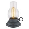 Petro Lampe à poser Luminaires Globo Lighting LED Anthracite, 1 lumière