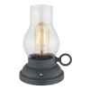 Petro Lampe à poser Luminaires Globo Lighting LED Anthracite, 1 lumière