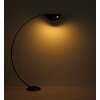 Robles Lampadaire Luminaires Globo Lighting LED Nickel mat, 1 lumière