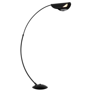 Robles Lampadaire Luminaires Globo Lighting LED Noir, 1 lumière