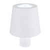 Yara Lampe à poser Luminaires Globo Lighting LED Blanc, 1 lumière, Changeur de couleurs