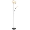 Stanford Plafonnier Luminaires Globo Lighting LED Noir, 1 lumière