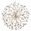 Katrina Lustre Luminaires Globo Lighting Chrome, 9 lumières