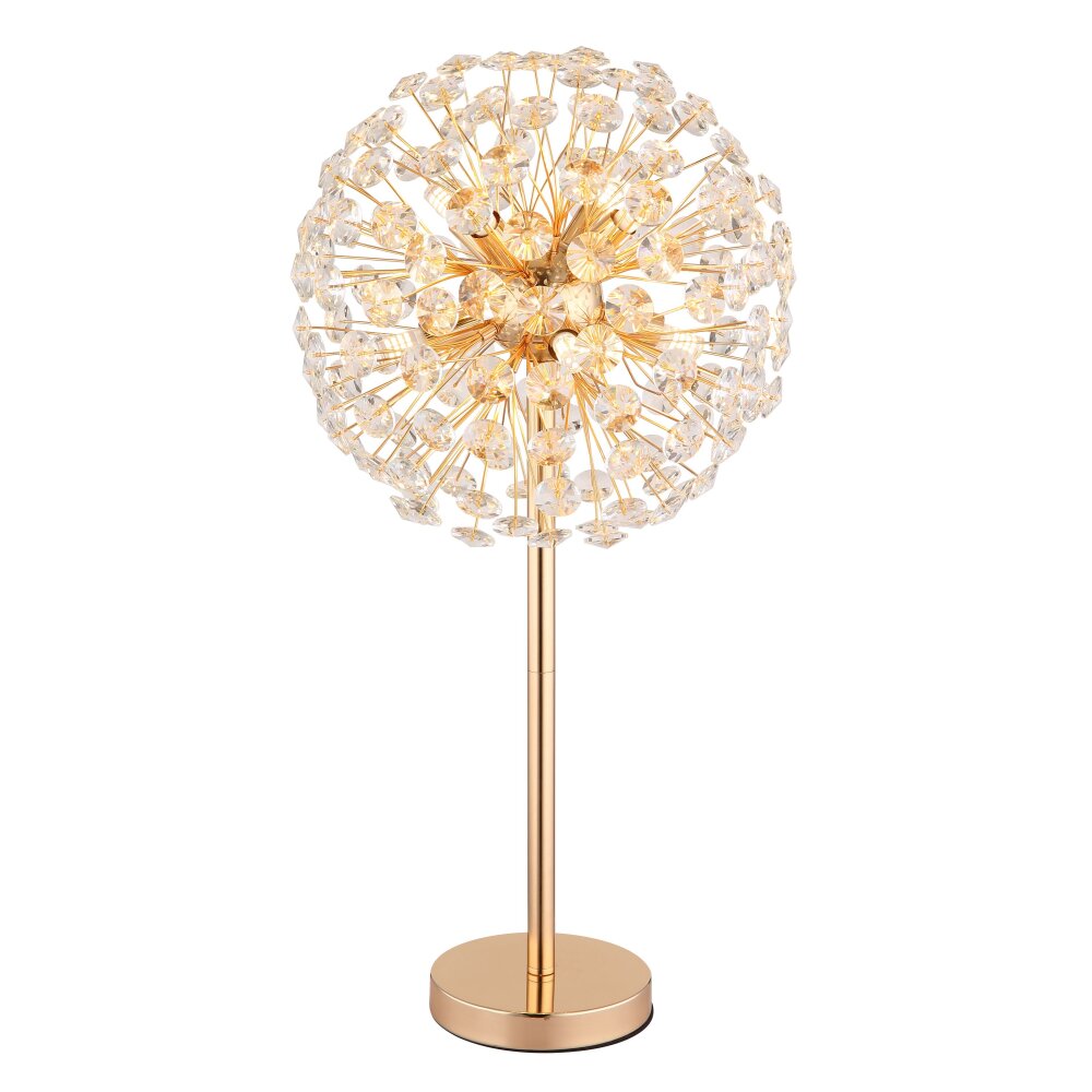 Katrina Lampe à poser Luminaires Globo Lighting Or, 8 lumières main product photo