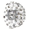 Katrina Applique murale Luminaires Globo Lighting Chrome, 6 lumières